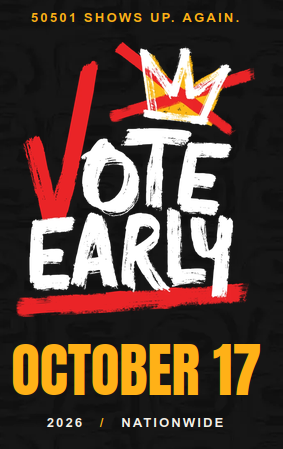 No Kings Vote Early October 17